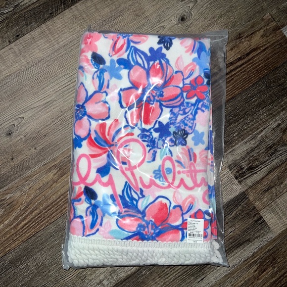 NEW tassel beach towel in party like a lobstar - Picture 1 of 1